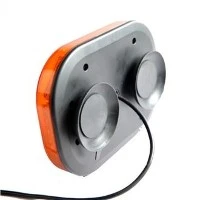 Multiple Base Amber Mini Warning Light Bar